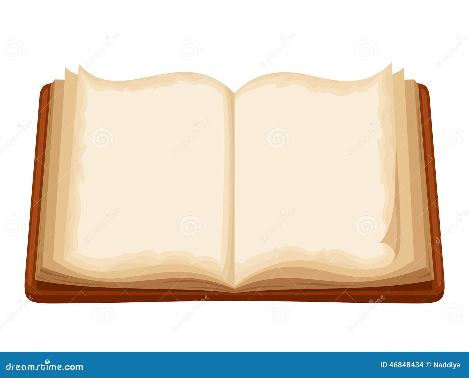 Open book clipart, vintage stationery illustration vector Stock Vector  Image & Art - Alamy