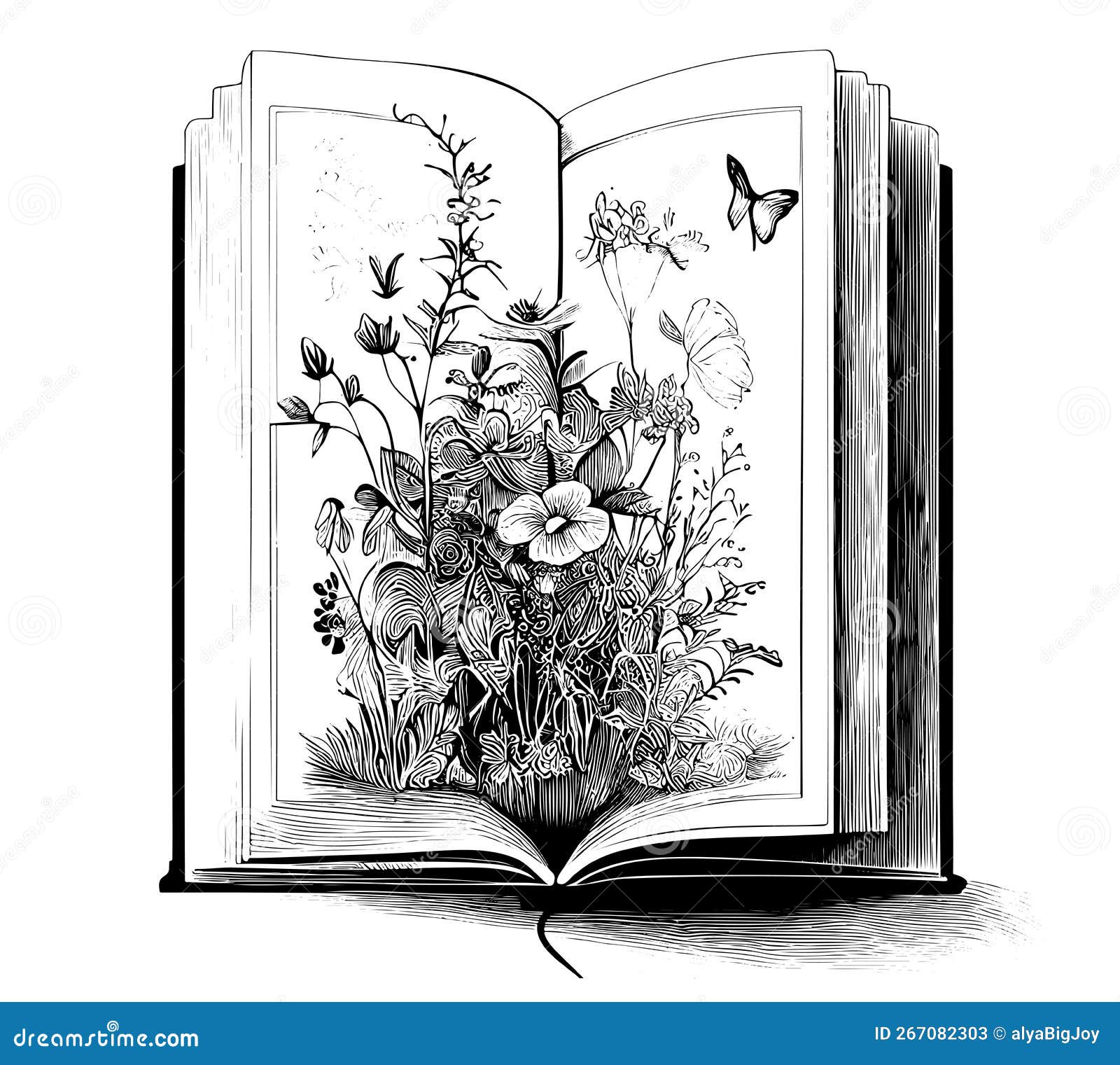 https://thumbs.dreamstime.com/z/open-book-wild-flowers-hand-drawn-engraving-sketch-vector-illustration-267082303.jpg