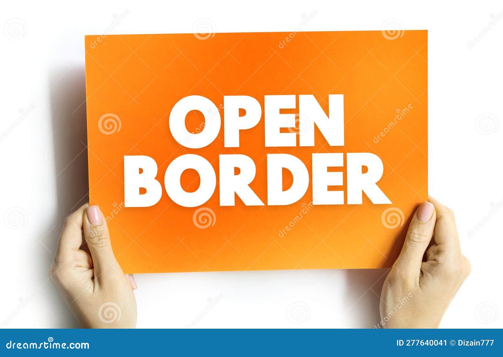 open border is a border that enables free movement of people between jurisdictions with no restrictions on movement and is lacking