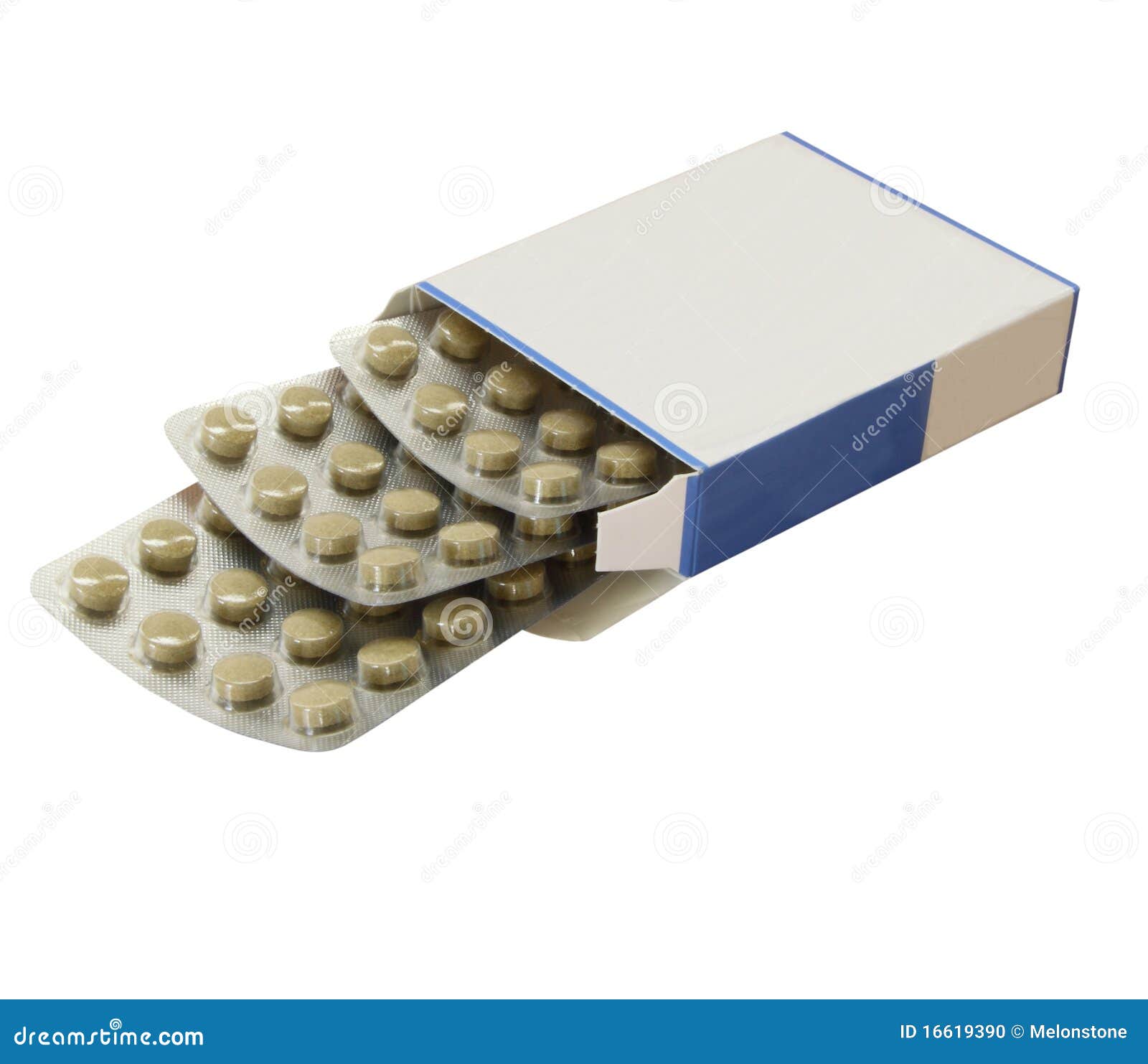 open box of tablets