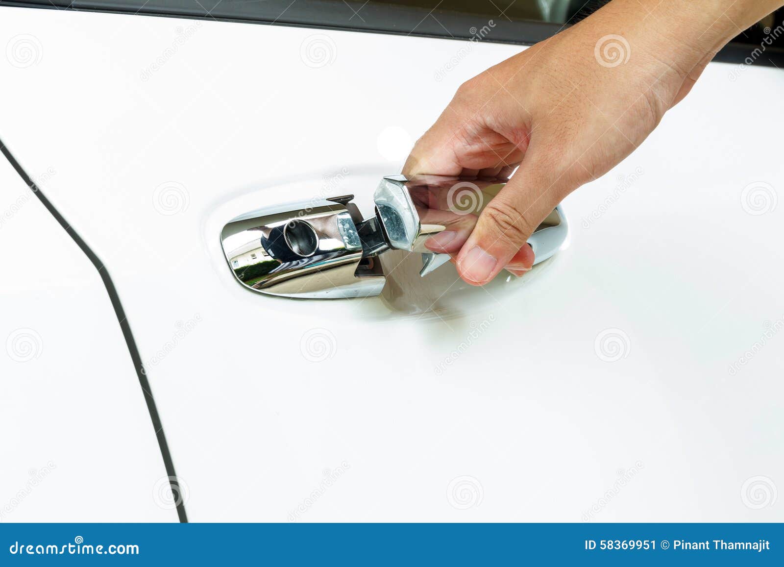 Open the car door stock image. Image of door, auto, control - 58369951