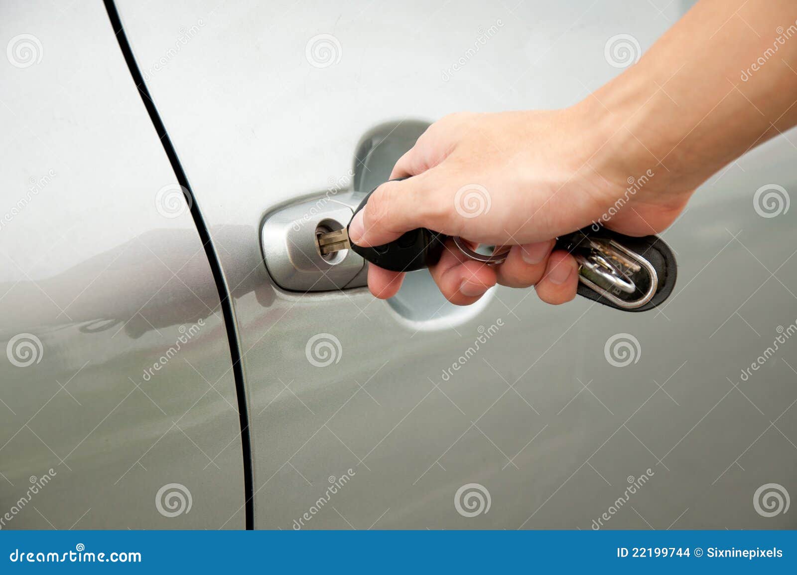 Open car door by key stock photo. Image of vehicle, suit 22199744