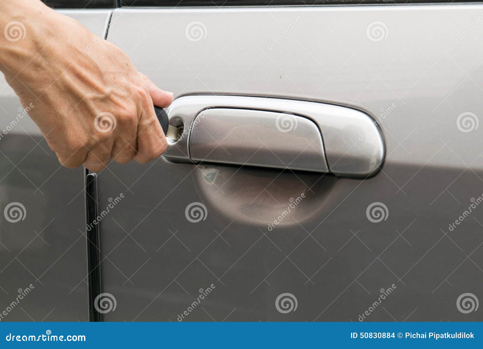 Open car door with key stock photo. Image of hand, driving 50830884