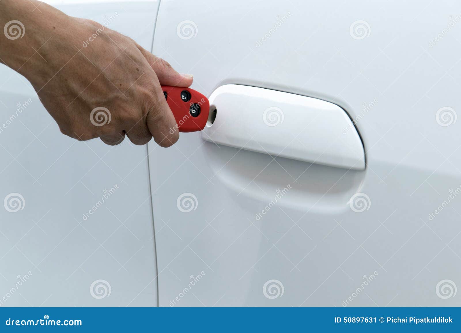 Open car door with key stock image. Image of vehicle 50897631