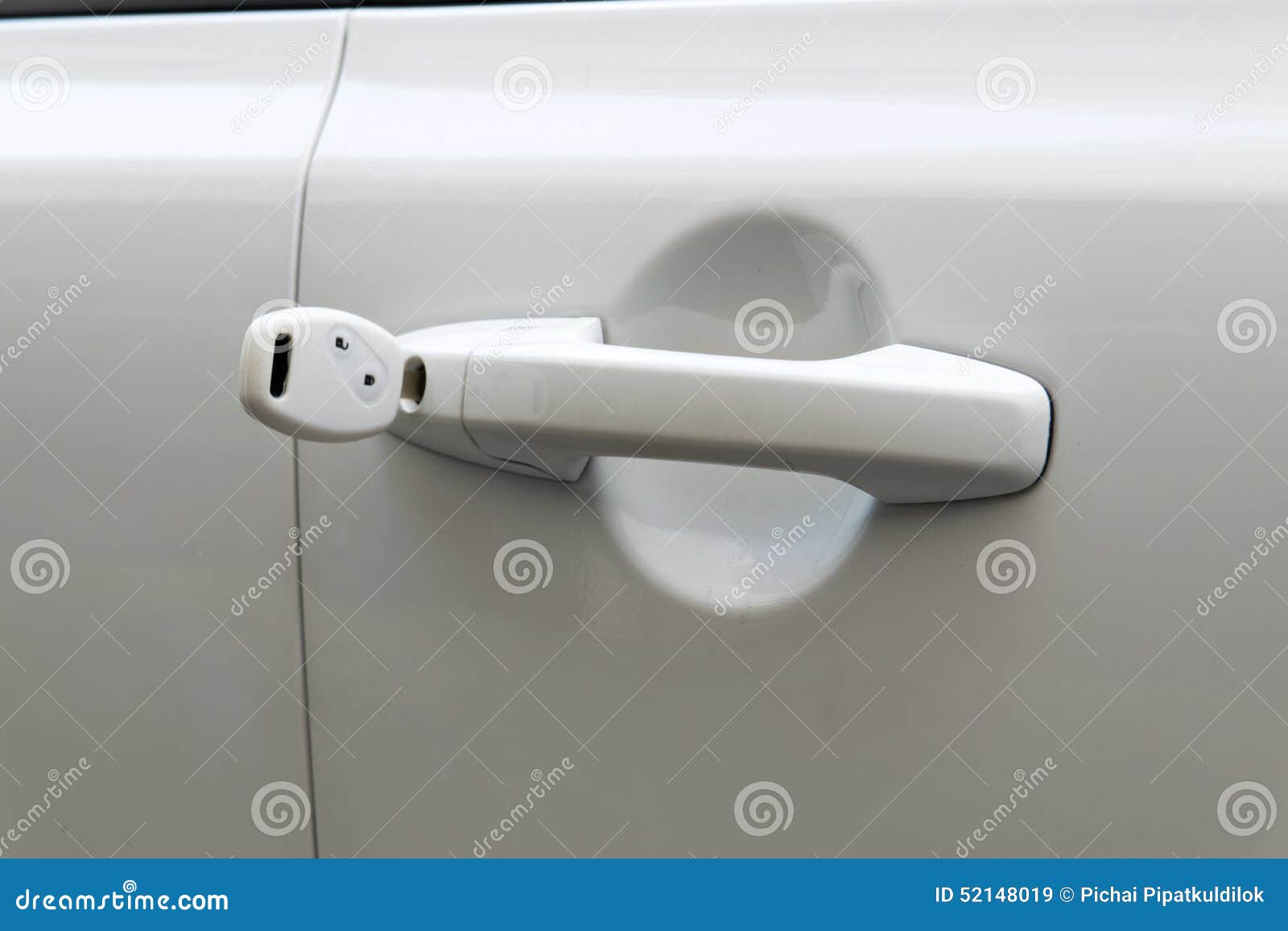 Open Car Door with White Key Stock Image Image of driver, lock 52148019