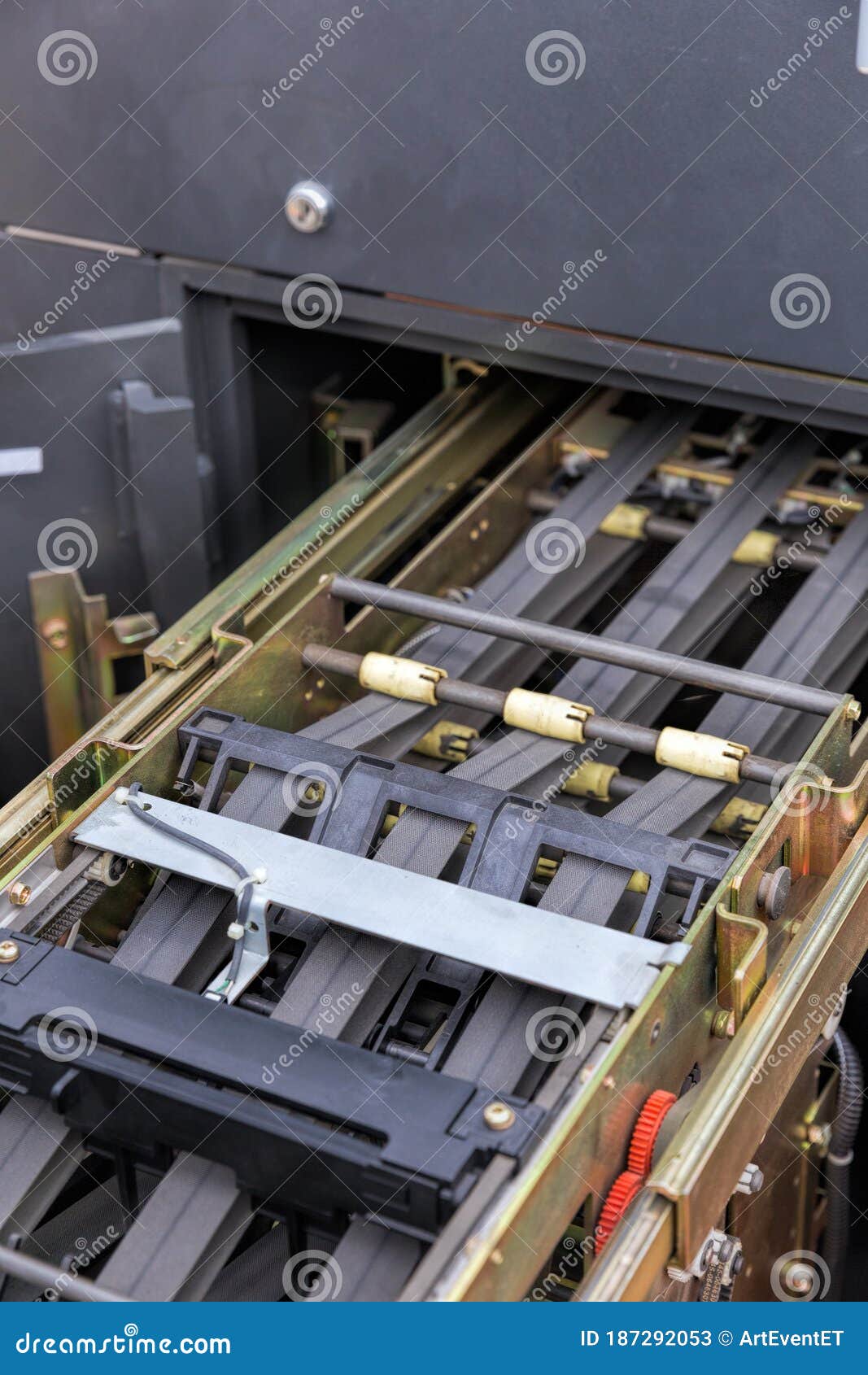 Open the Cash Dispenser Safe Editorial Stock Photo Image of isolated