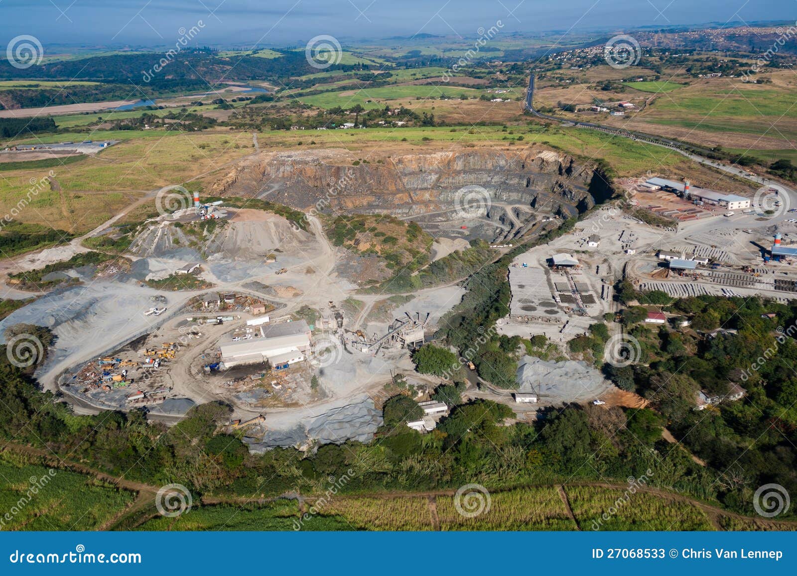 Open Cast Stone Quarry Editorial Stock Photo Image 27068533