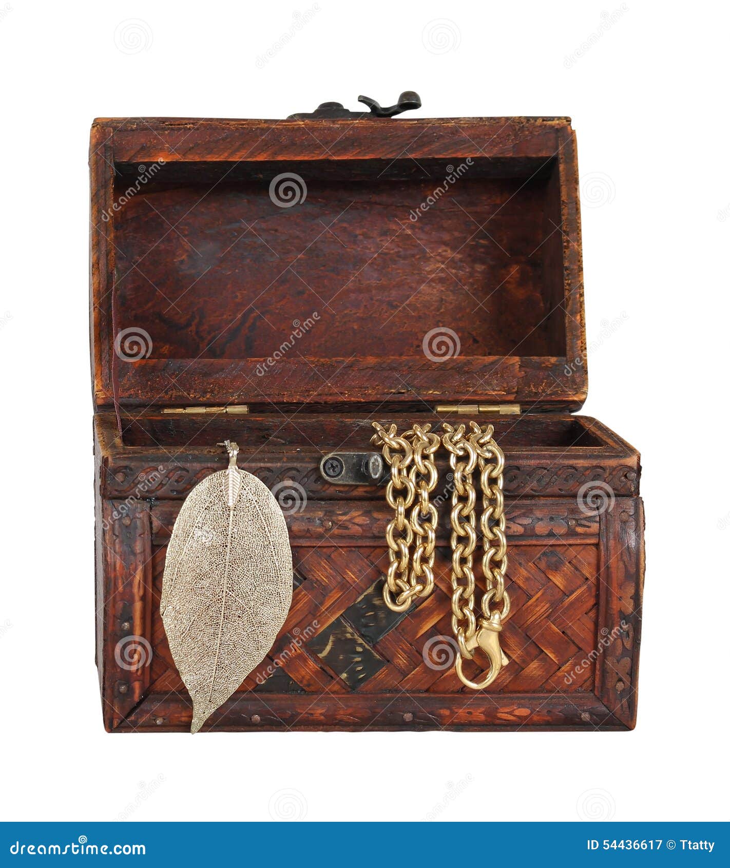 Open chest stock image. Image of antique, container 