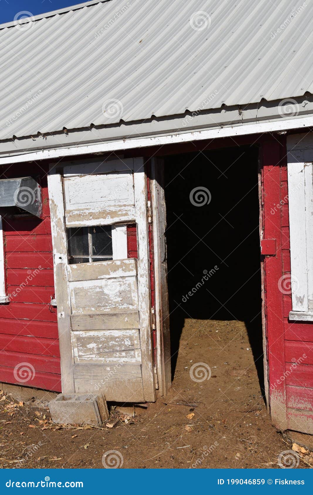 Open chicken house door stock image. Image of outdoors 199046859