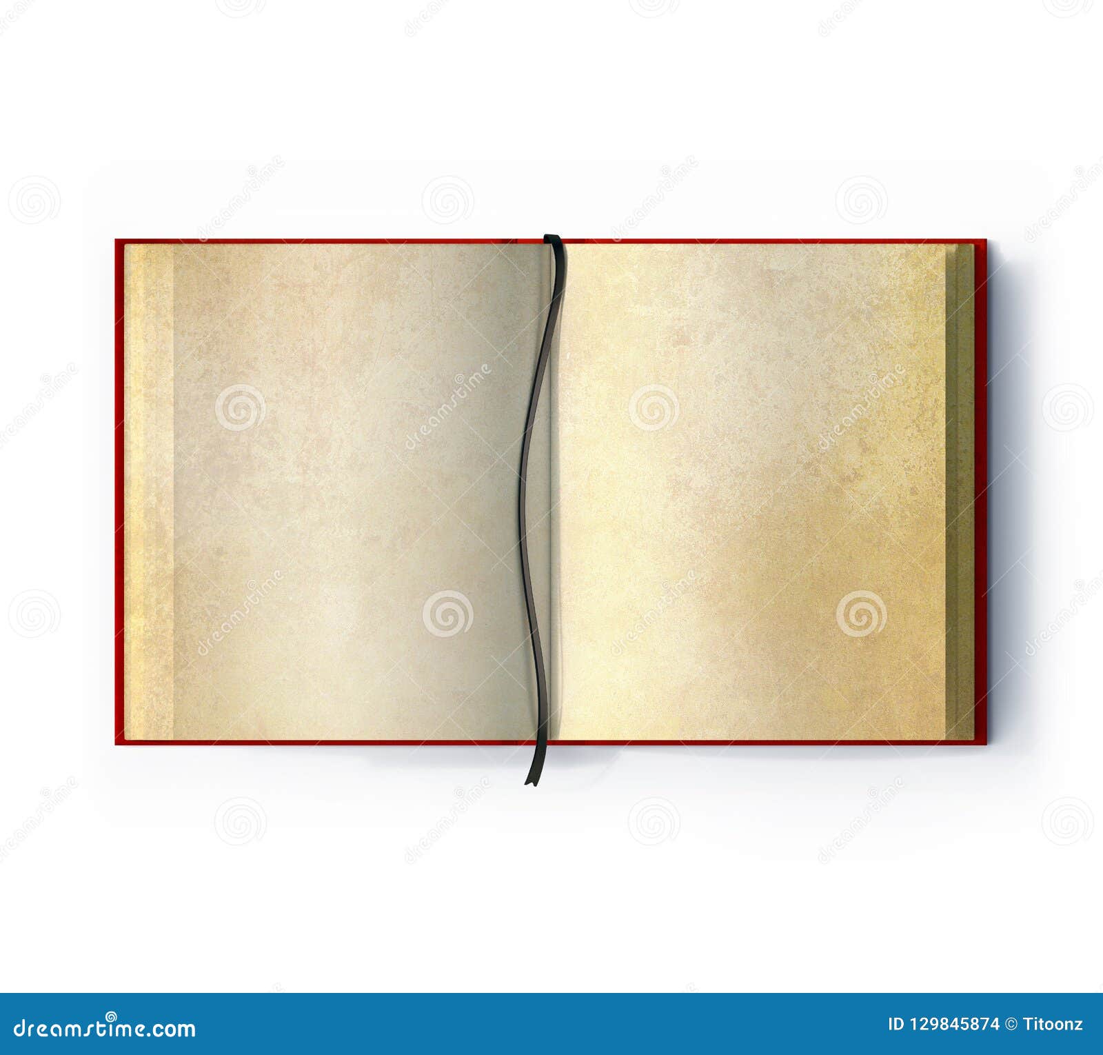 Open empty old spell book stock photo. Image of stained - 129845874