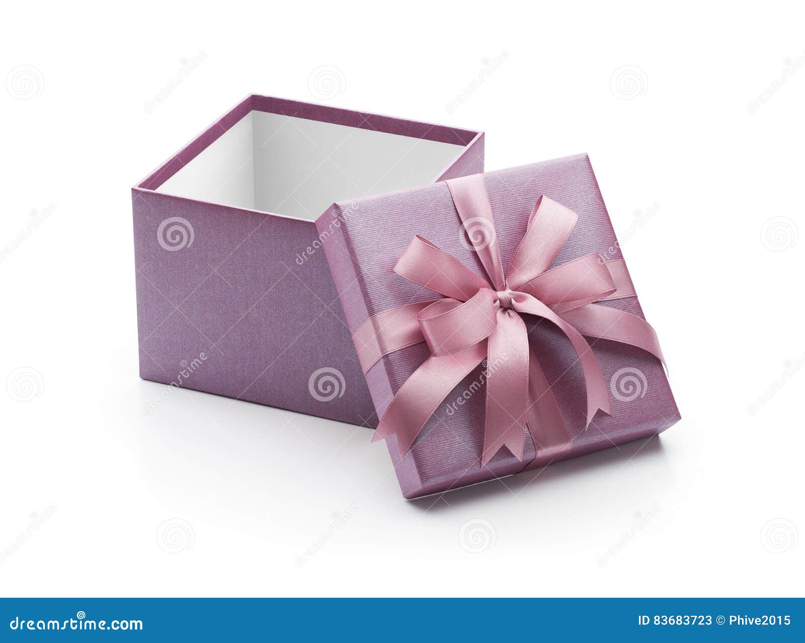 Open Gift Box Isolated On White Stock Image - Image of luxury, open