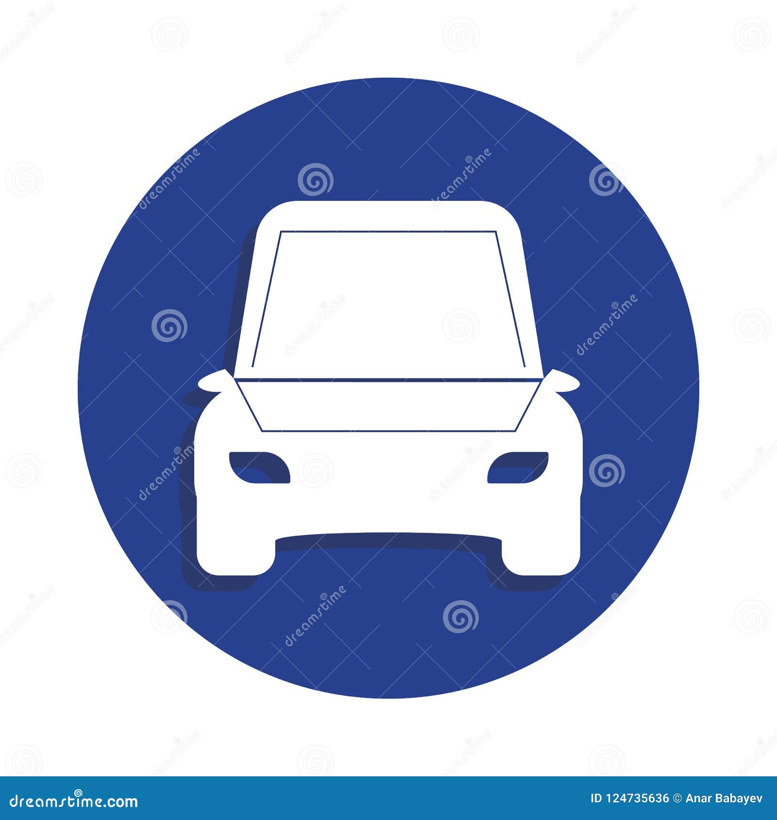 One New White Car Open Doors Open Hood White Stock Photo by