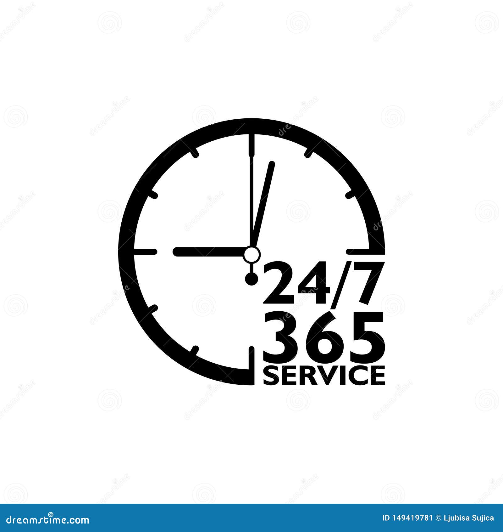 24 7 365 Open Hours Icon Or Sign Stock Vector Illustration Of Customer Clock 24 7 365 Open Hours Icon Or Sign Stock Vector Illustration Of Customer Clock