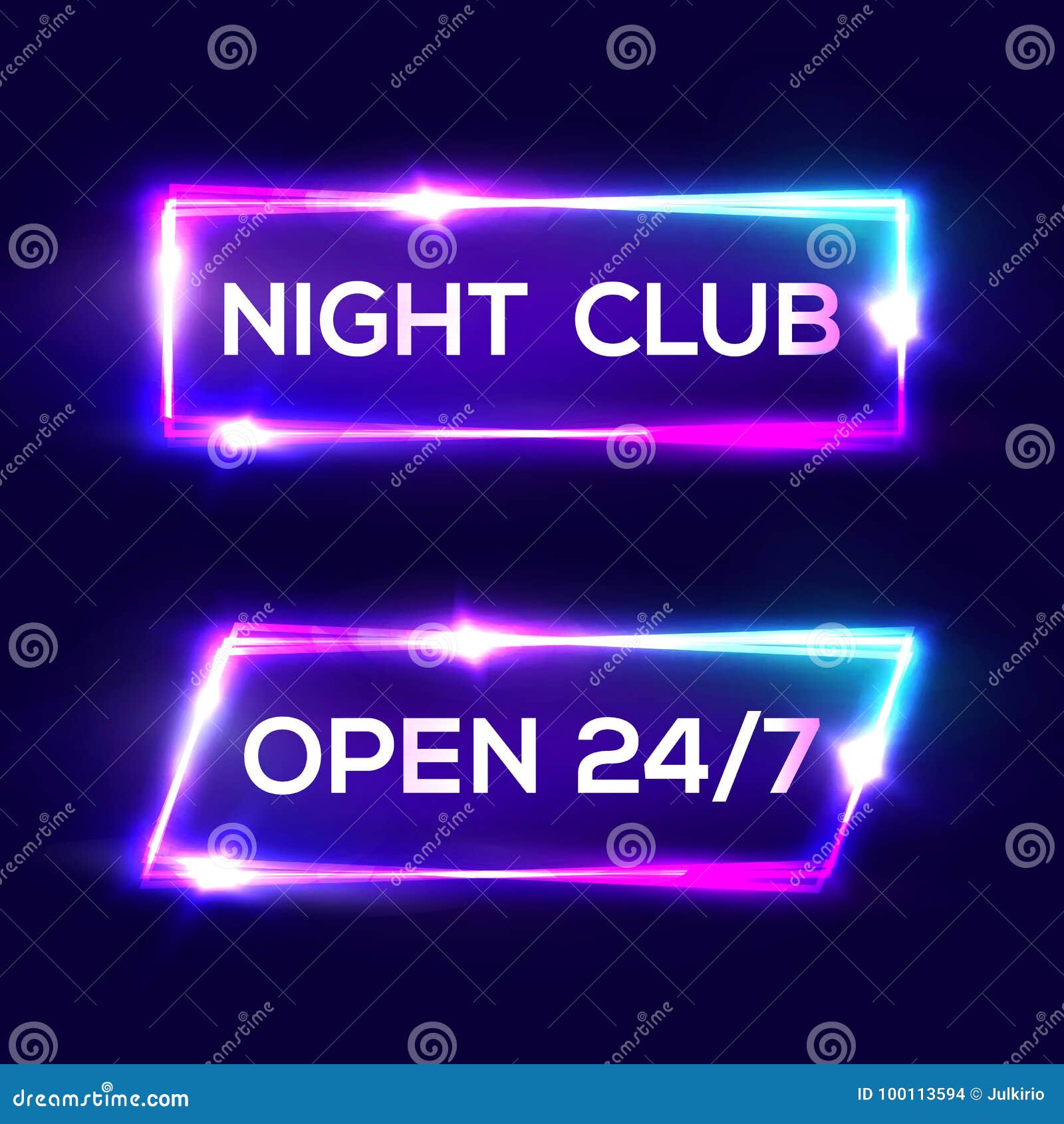 Gay Club Neon Sign Vector Gay Club Design Template Neon Sign Light