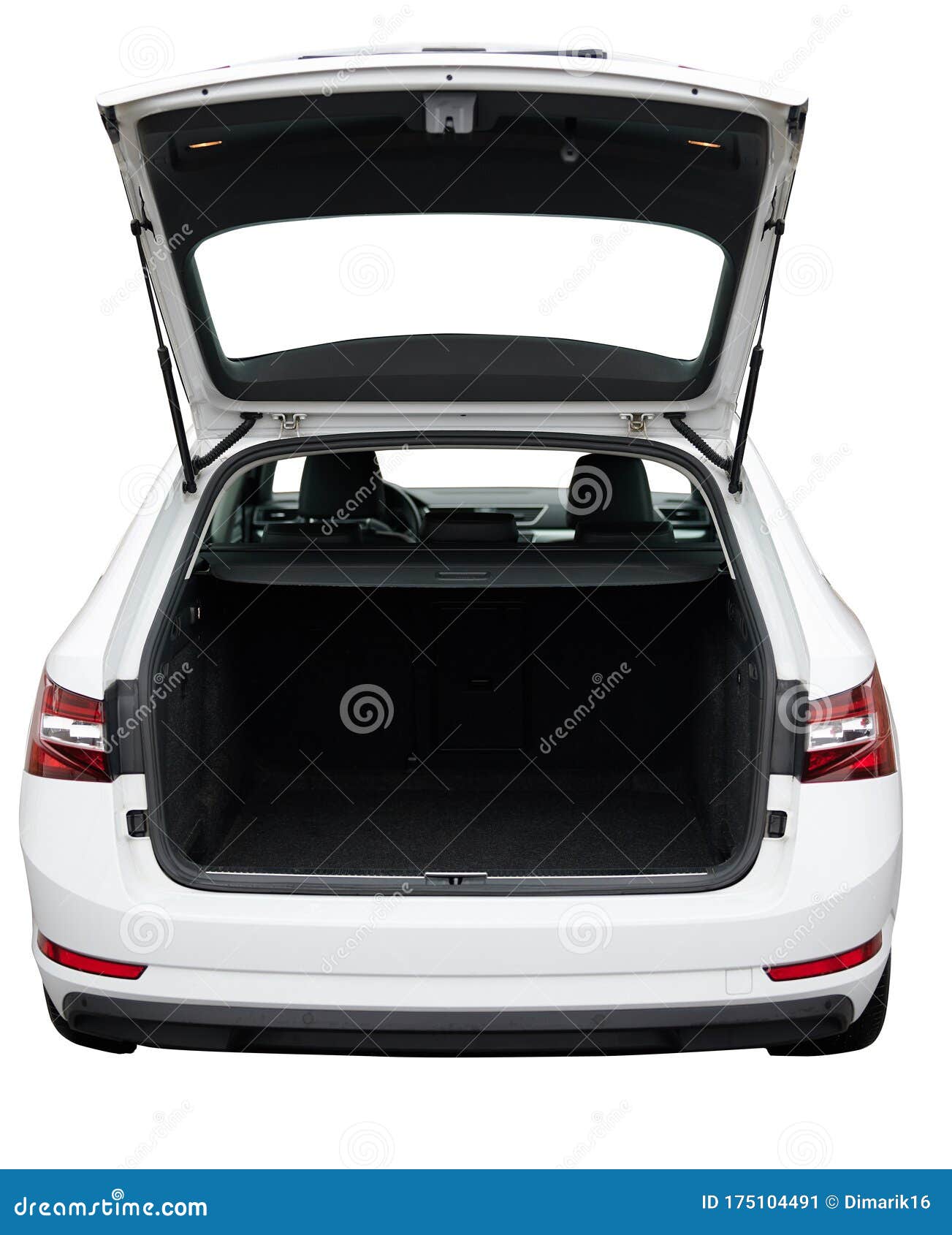 Open Kofferbak Van Suv - Auto Stock Afbeelding - Image of geïsoleerd,  boomstam: 175104491