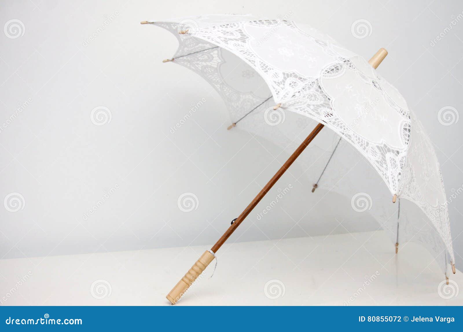 Open lace umbrella stock photo. Image of bright, rain 80855072