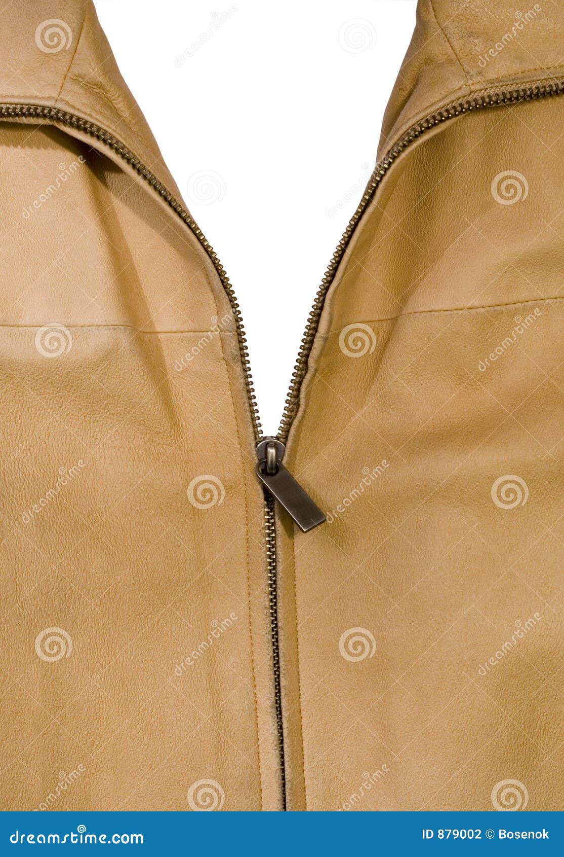 Open leather jacket stock photo. Image of teeth, clothes 879002