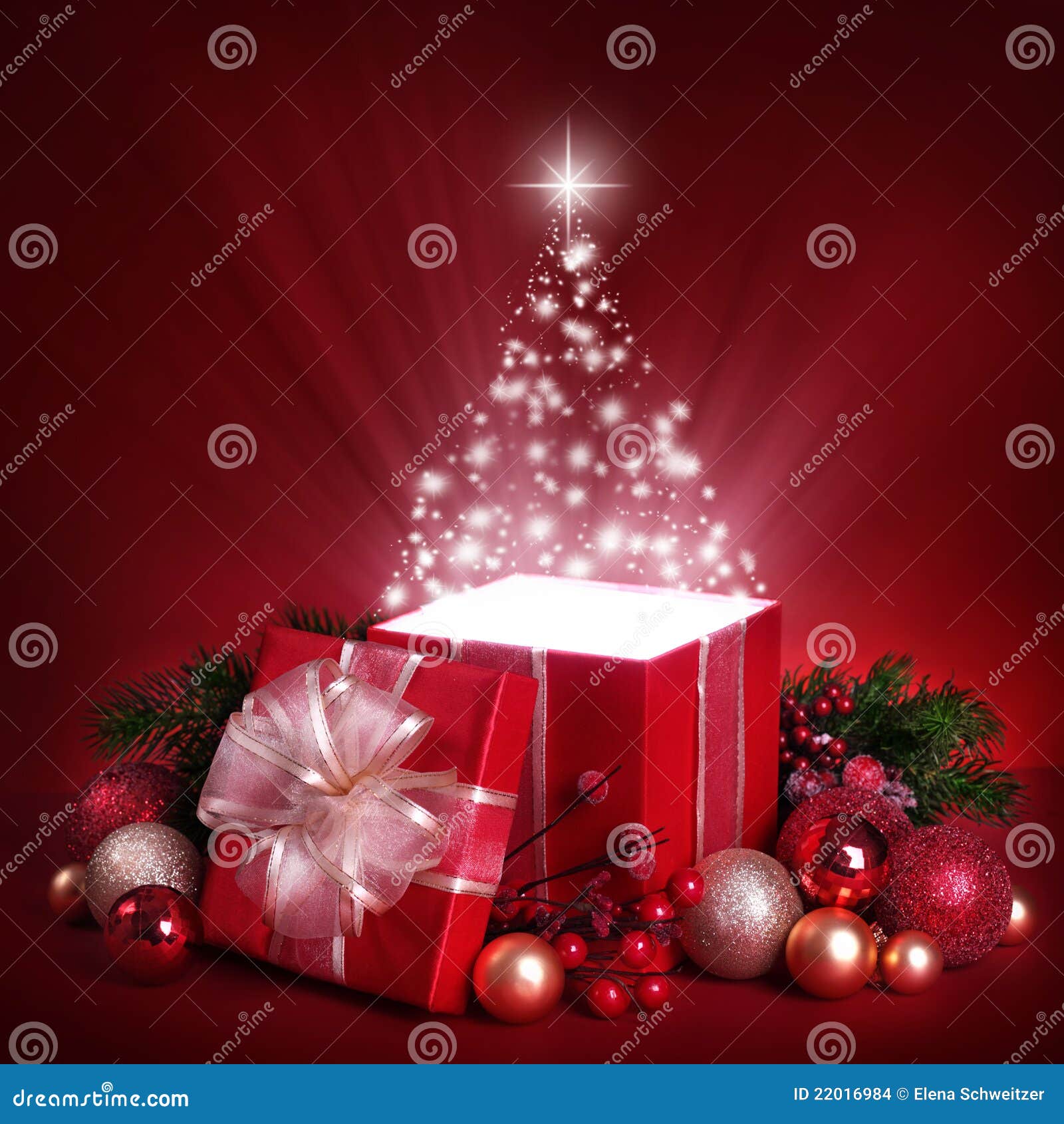 Open magic gift box stock photo. Image of still, bright 22016984