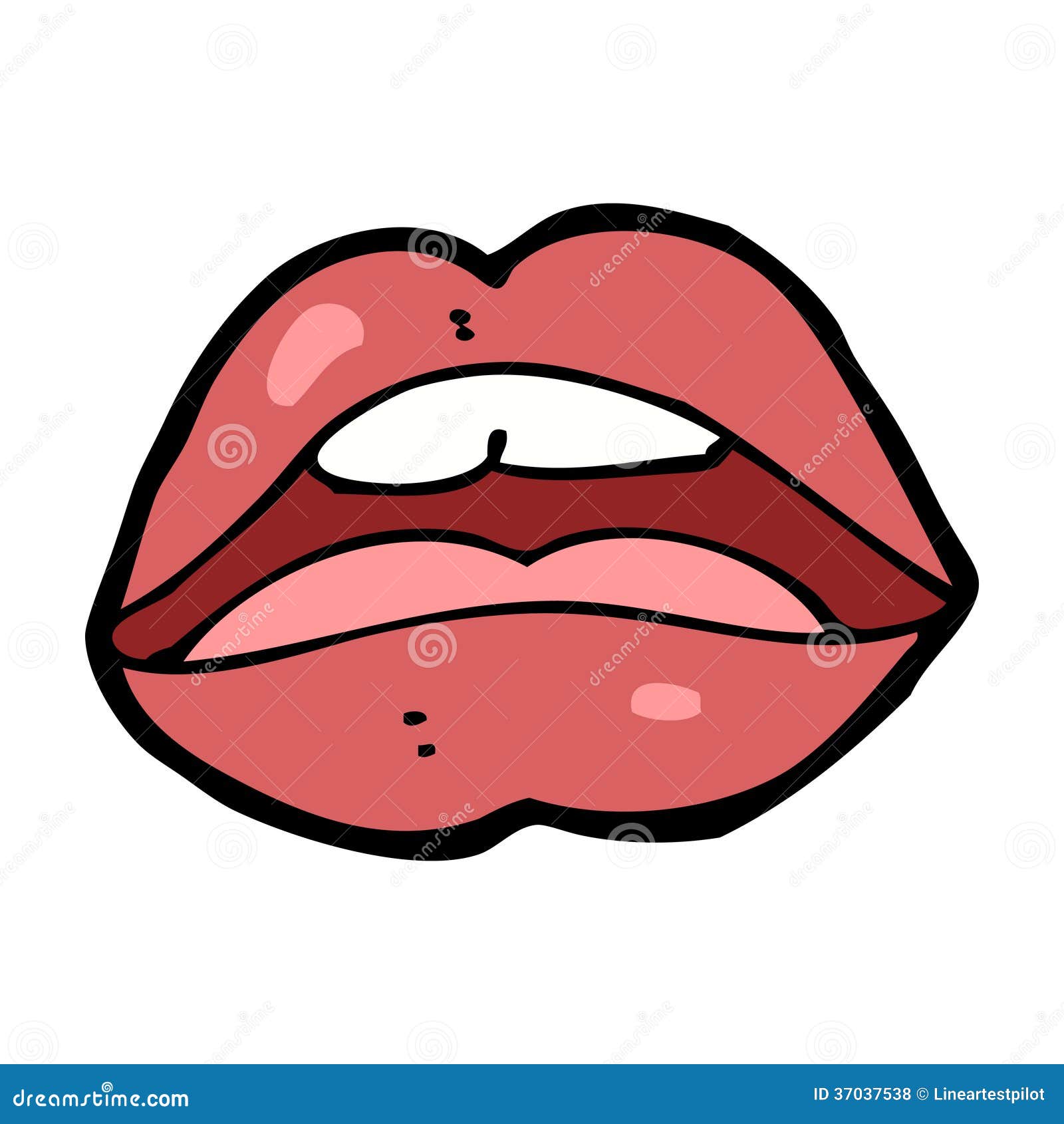 Open mouth cartoon symbol stock vector. Image of cute - 37037538