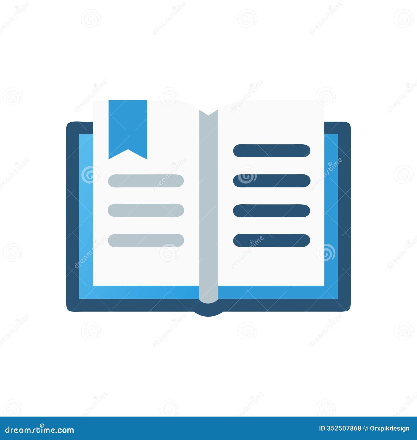 open notebook for creative ideas