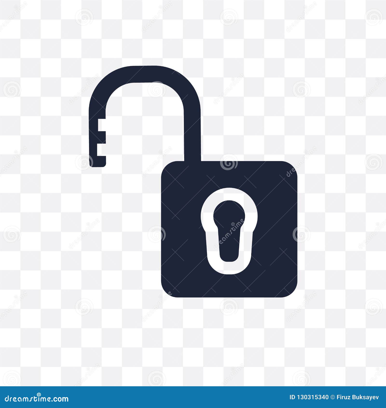 Open Padlock Transparent Icon. Open Padlock Symbol Design From S Stock