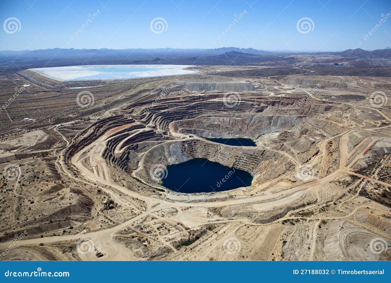 open pit copper mine