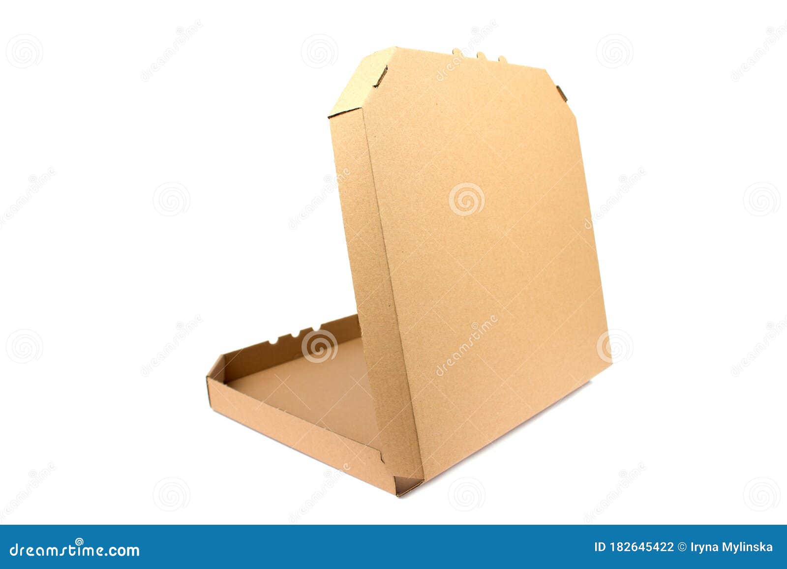 Download Open Pizza Box Isolated On White Background With Copyspace ...