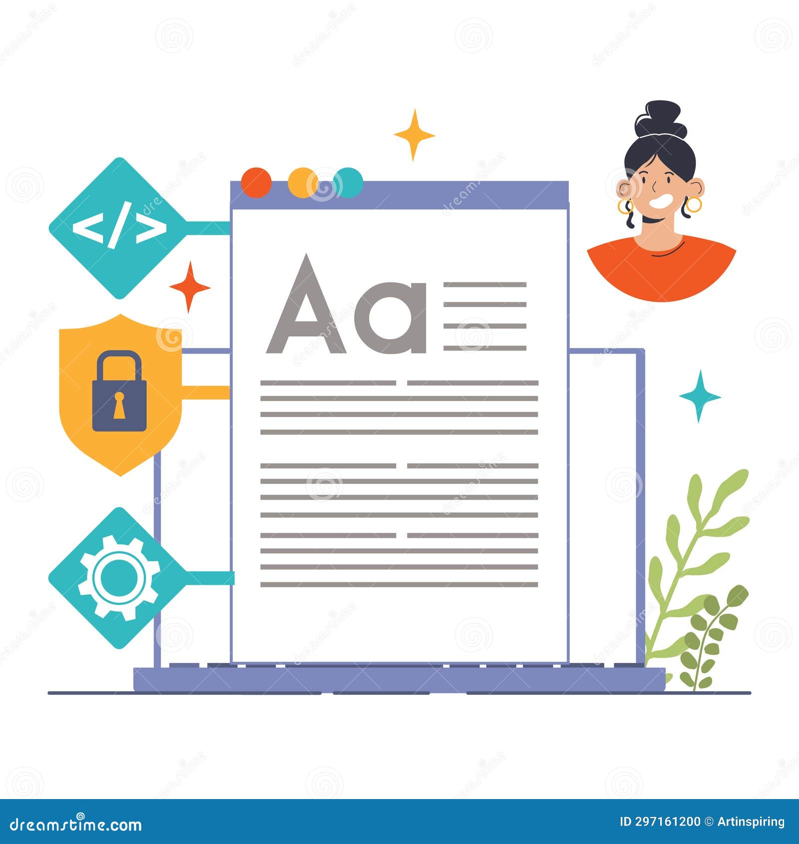 Open Source. Software with Code Available for Use, Modification Stock