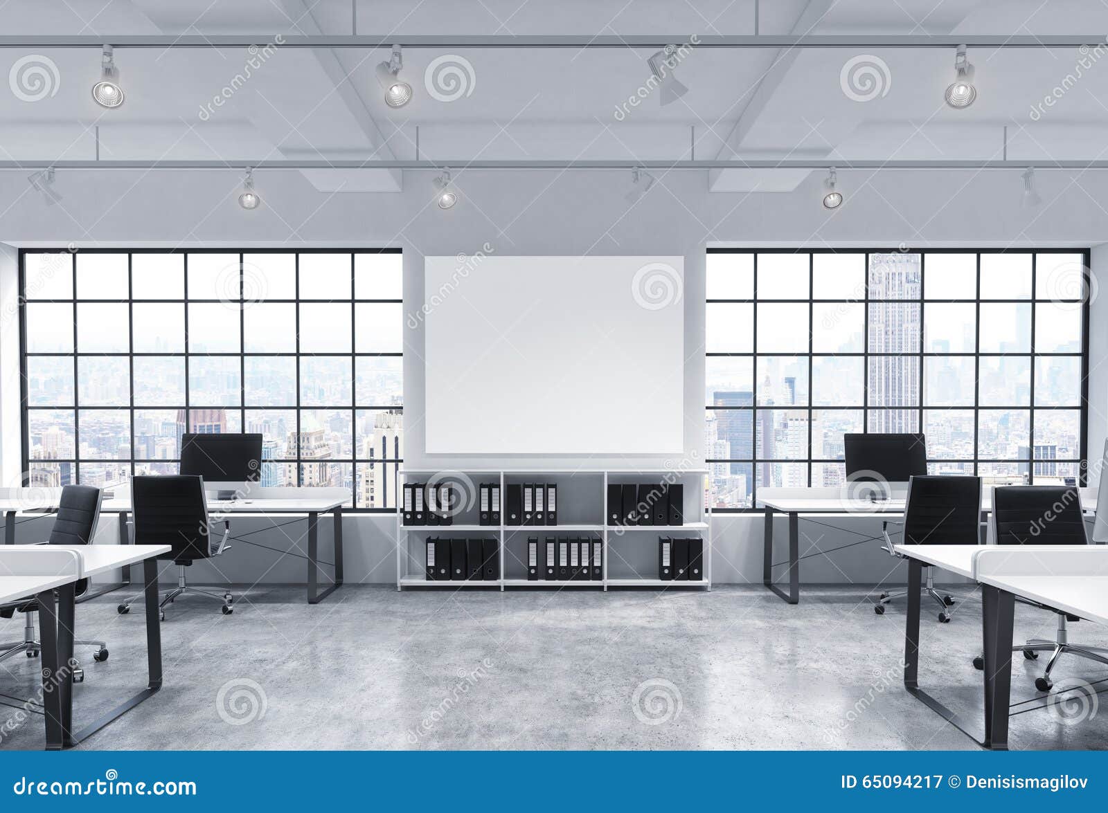 Open Space Office Stock Photo - Image: 65094217