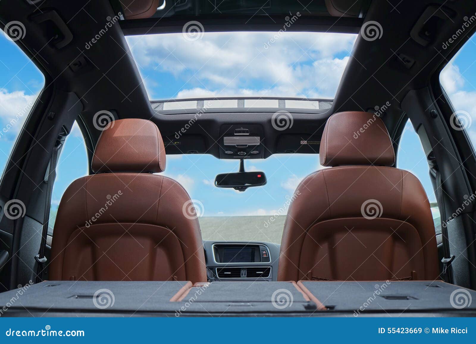 open sunroof