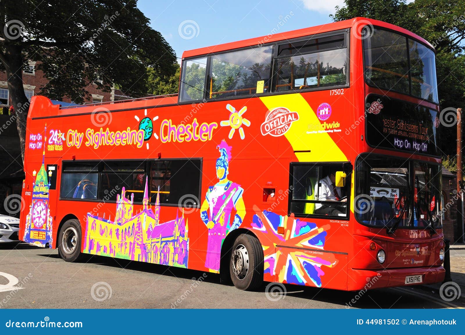 open top bus tour chester