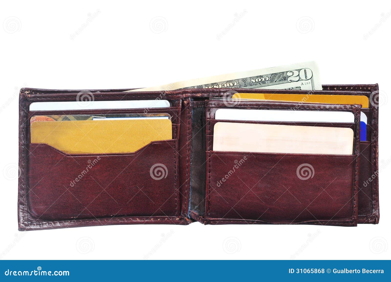 Open Wallet stock photo. Image of horizontal, money, bill - 31065868