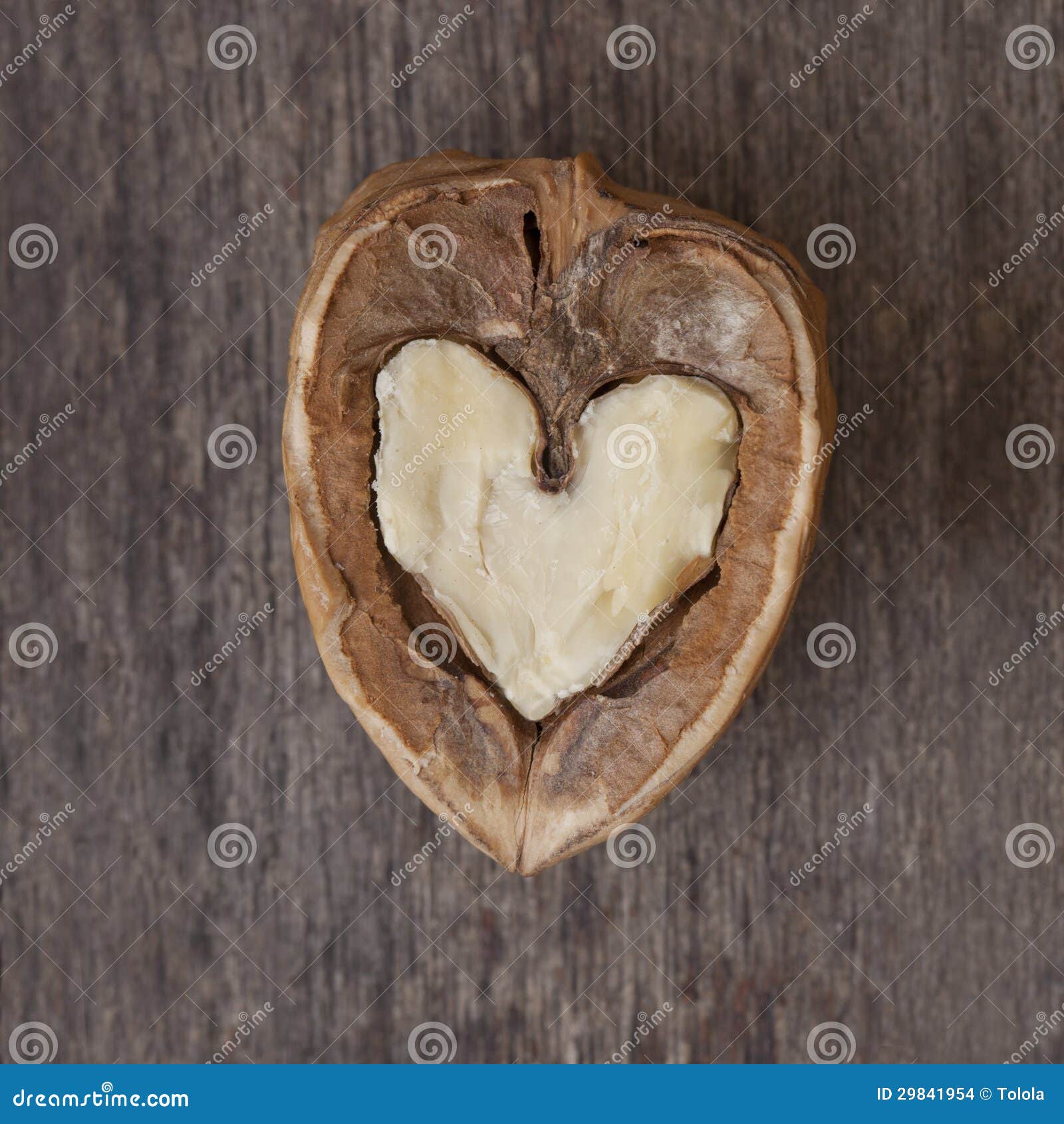 hearted walnut