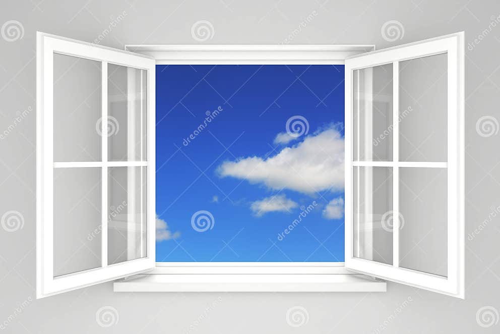 Open window stock image. Image of house, window, open - 20431093