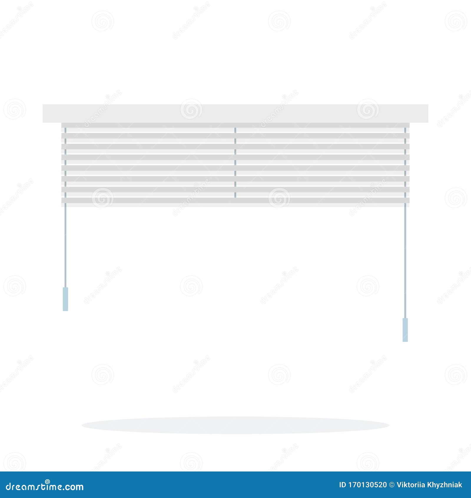 Open window blinds stock vector. Illustration of handle 170130520