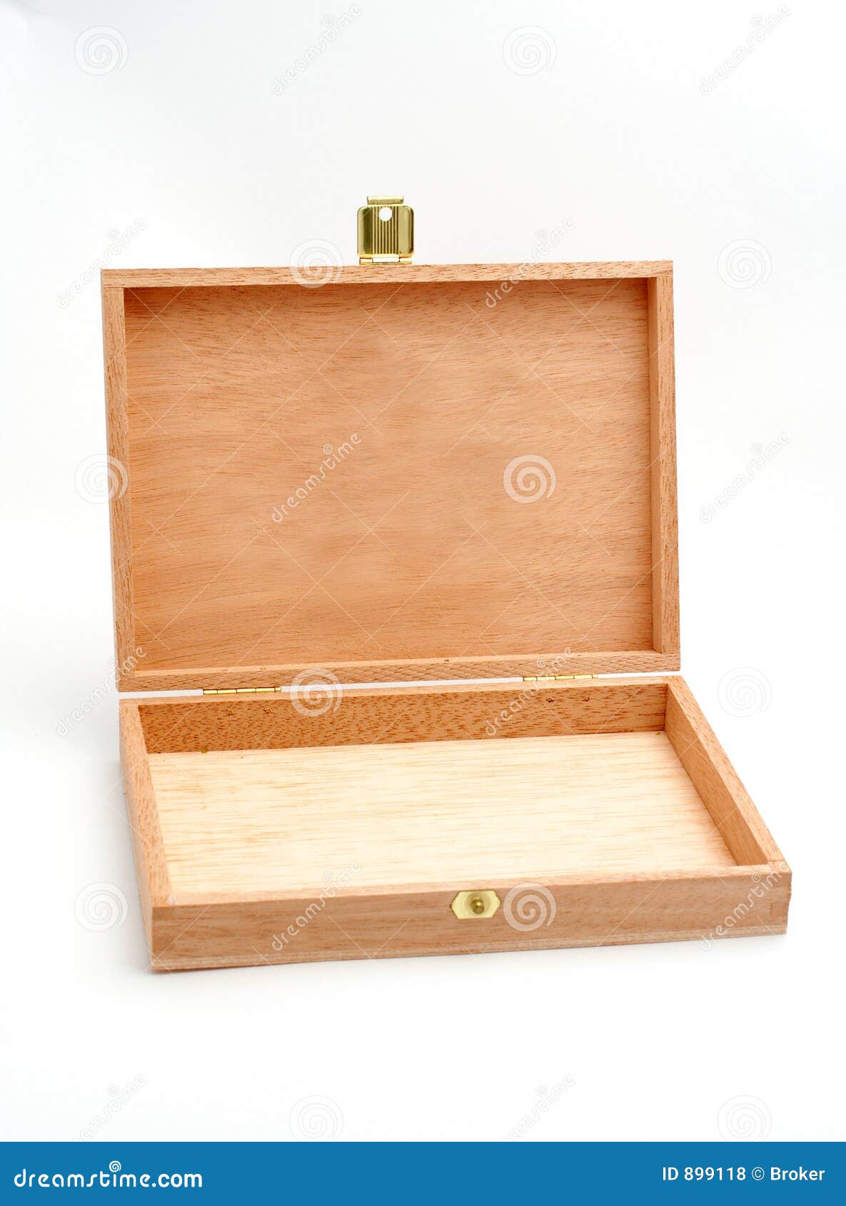 Open sale wooden box