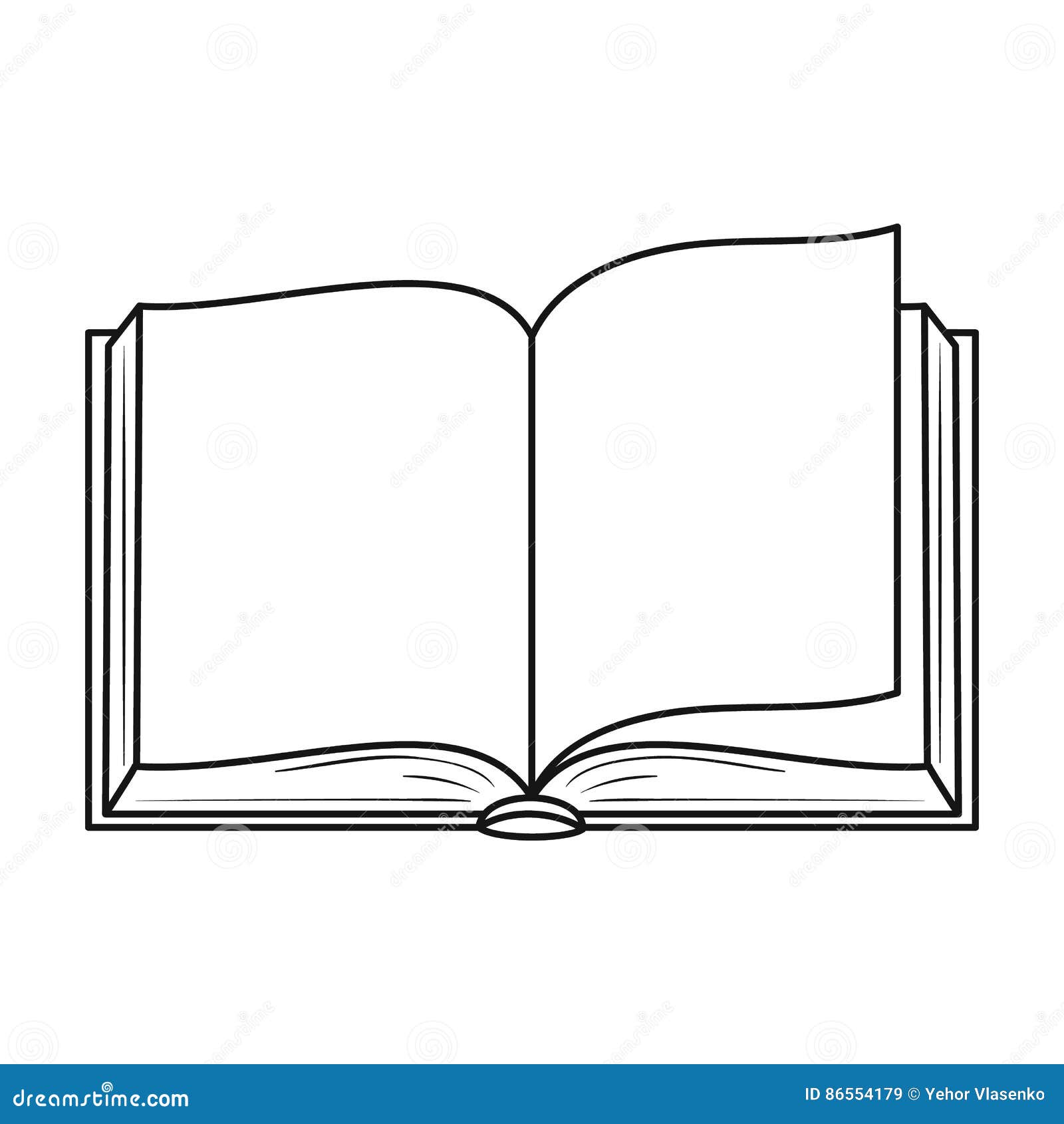Книга сверху рисунок