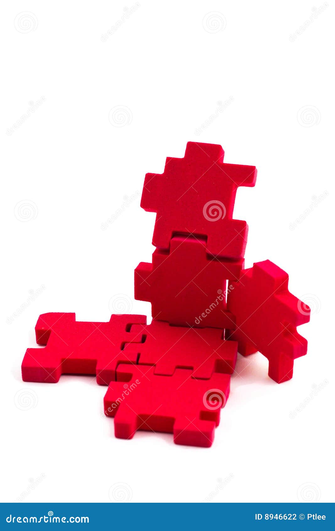 Opened cube puzzle. stock photo. Image of challenge, abstract 8946622