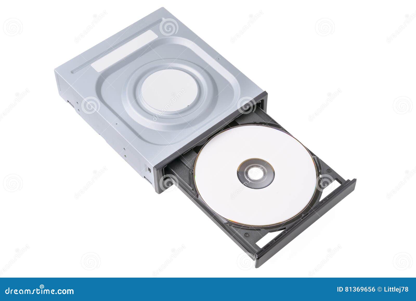 Opened Drive Cd Dvd Blu Ray With A Black Cap And Disk White Background Stock Photo Image Of Mechanism Electronics