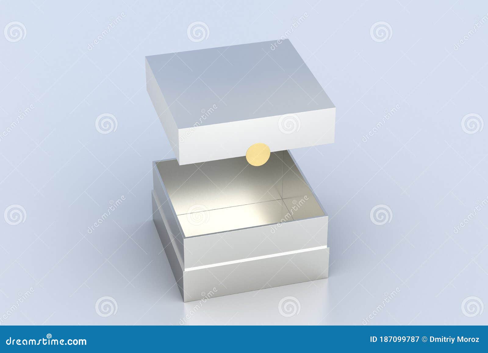 Opened empty box stock illustration. Illustration of background - 187099787