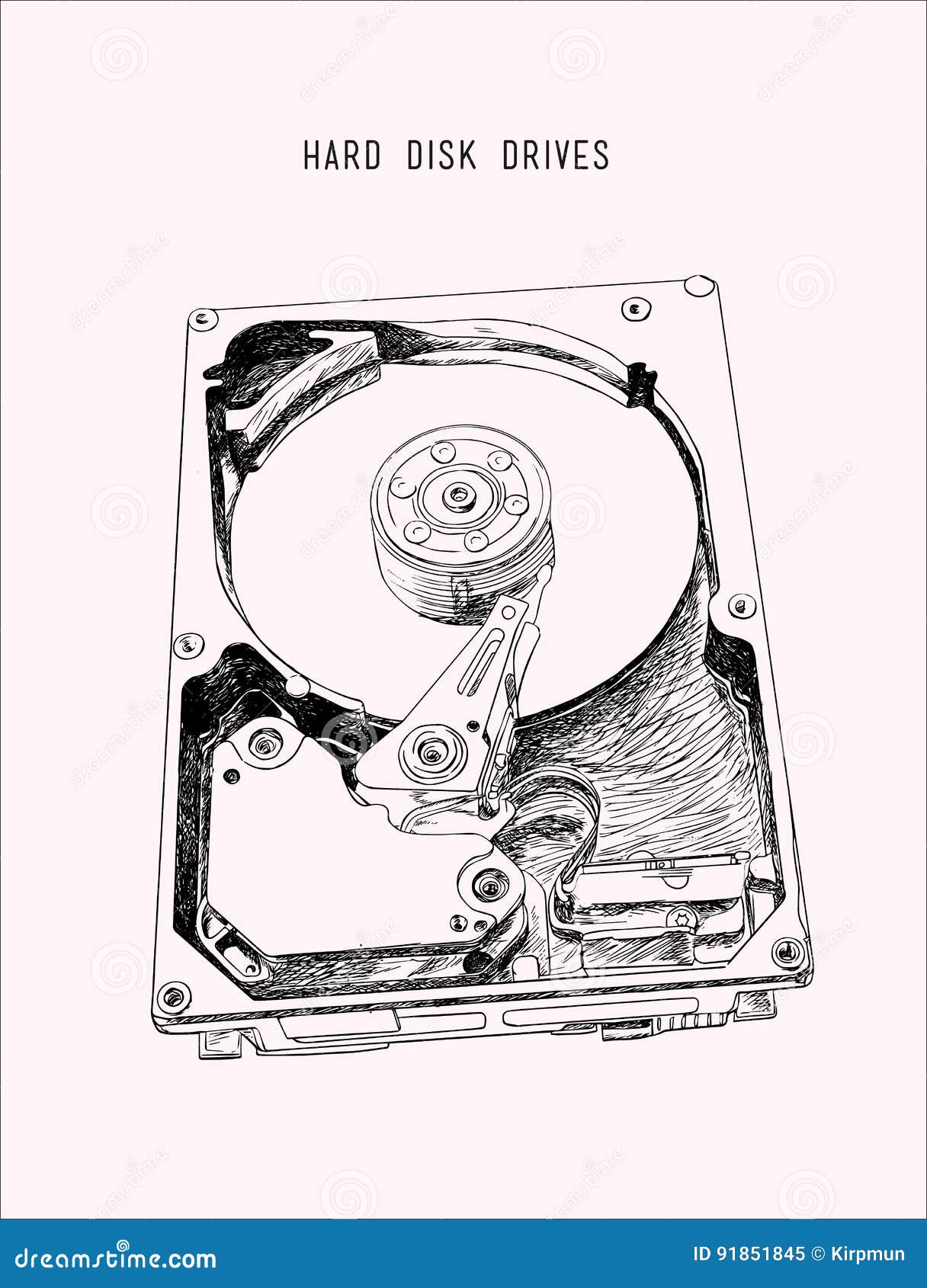 please send me drawing of hard disk   Brainlyin