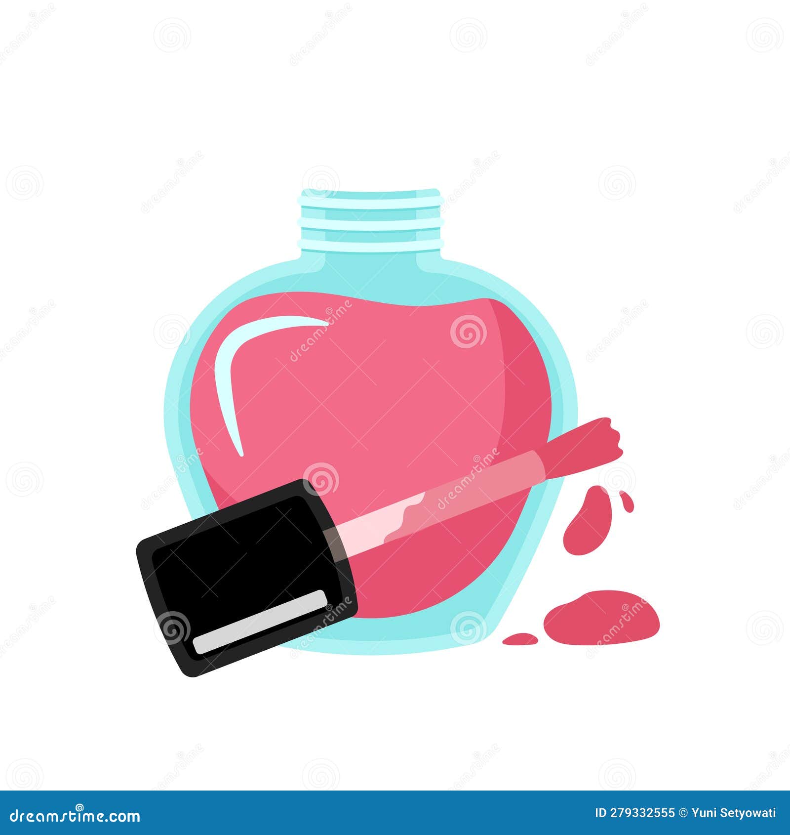 Bottles With Spilled Nail Polish Over White Background Stock Photo, Picture  And Royalty Free Image. Image 17658146.