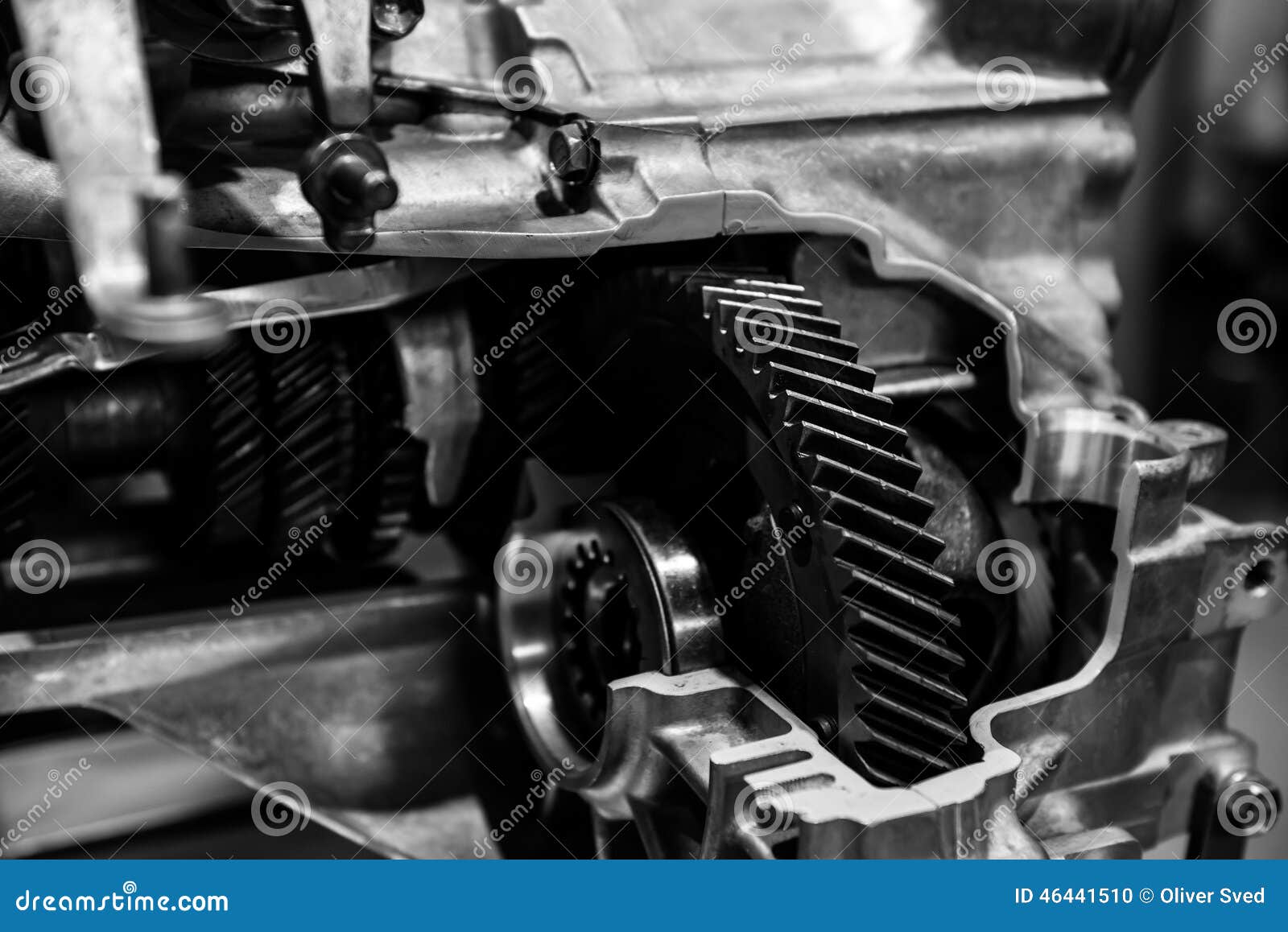Opened Switch Gear of a Car Stock Photo Image of auto, clean 46441510