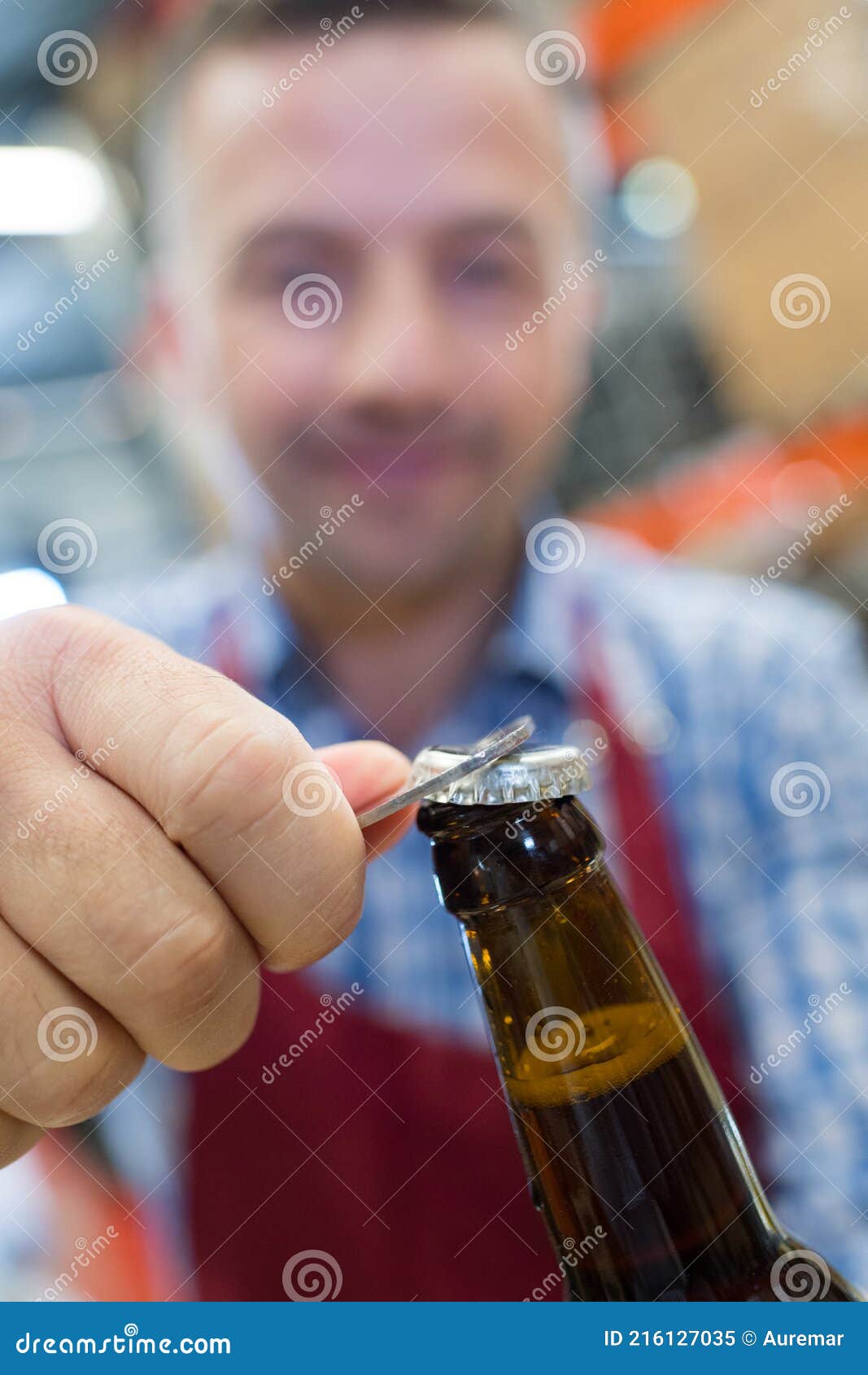 Opening bottle beer stock image. Image of booze, cool 216127035
