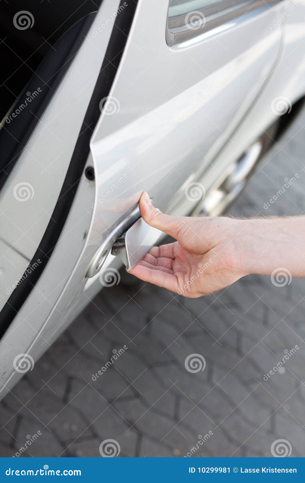 Opening car door stock image. Image of handle, driver 10299981