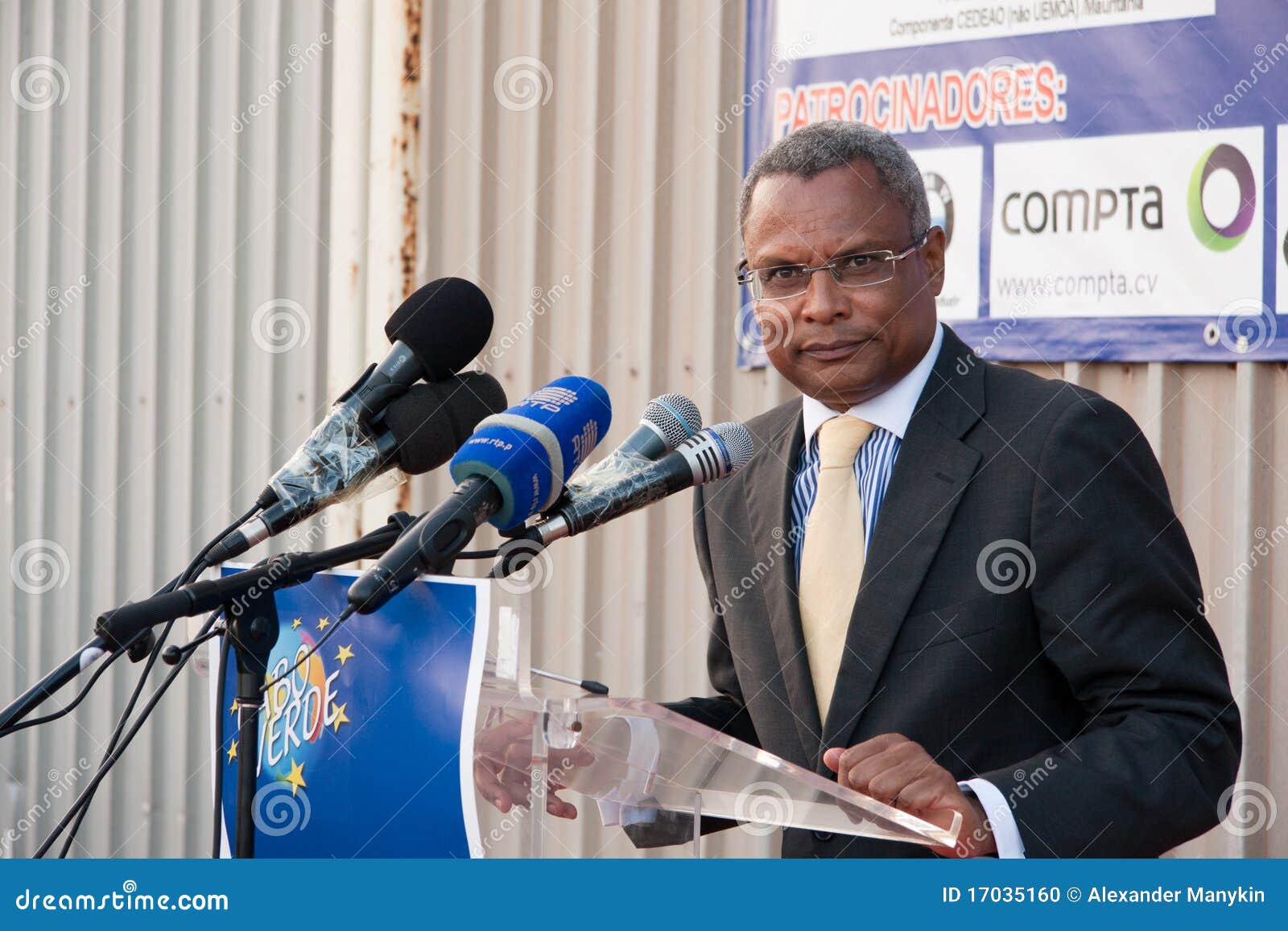 Opening of the International Fair in Cape Verde Editorial Image - Image