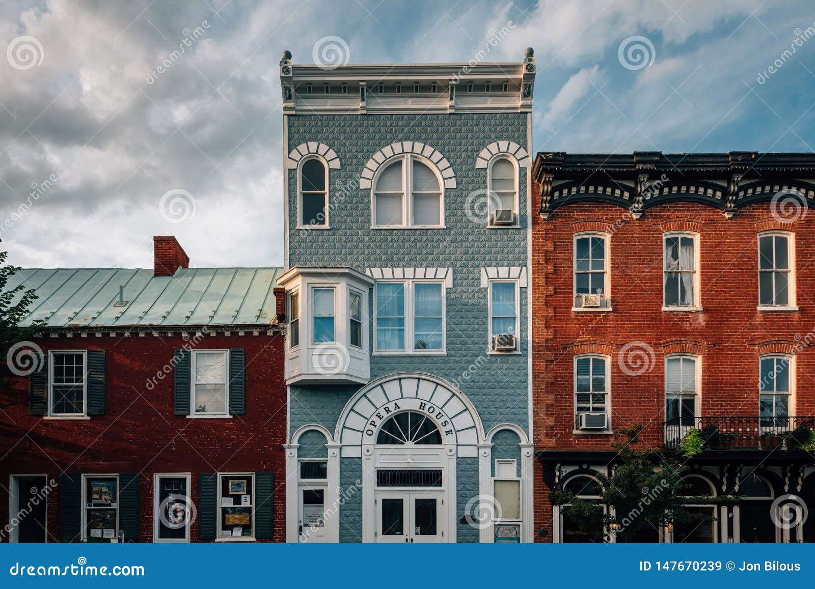 The Opera House in Downtown Shepherdstown, West Virginia Editorial