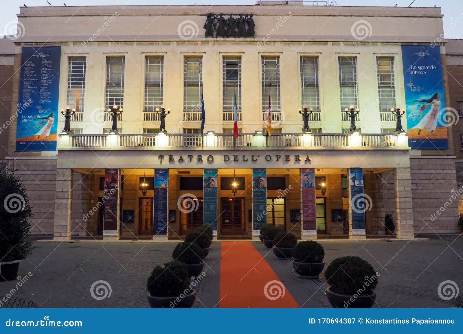 The Opera House in Rome, Italy Editorial Photography Image of
