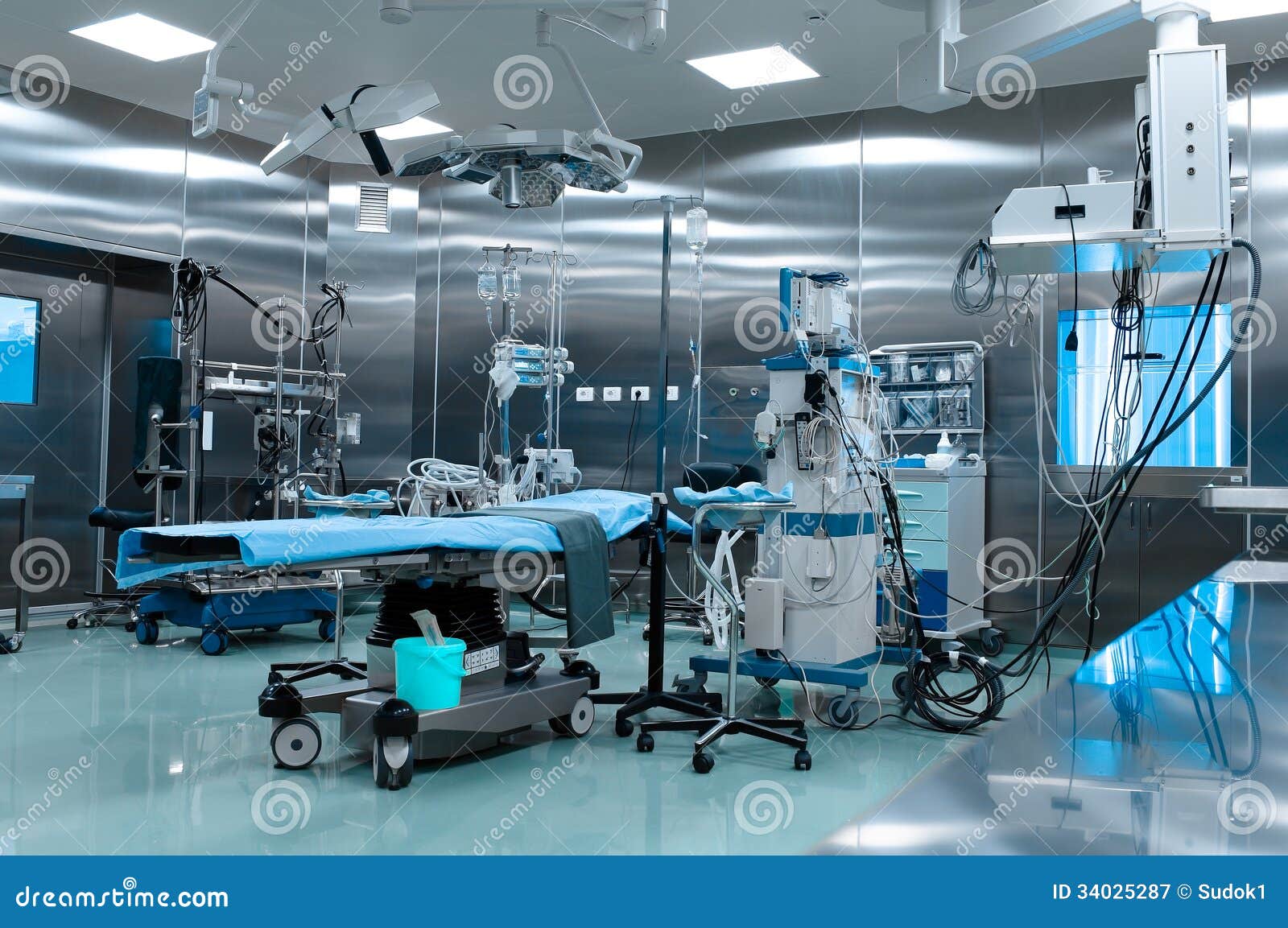 operating room in cardiac surgery