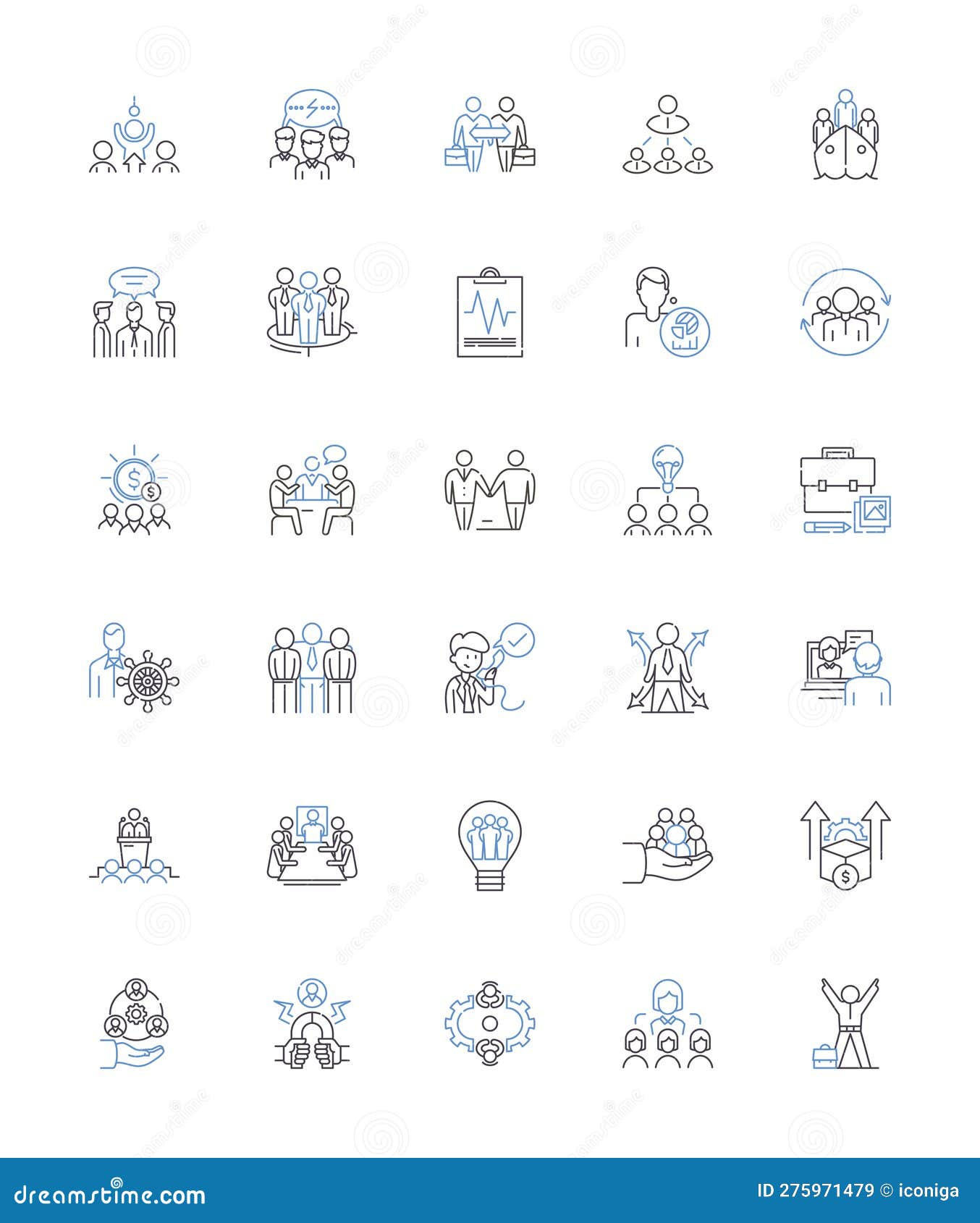 operation system line icons collection. windows, macos, linux, android, ios, ubuntu, chrome os  and linear